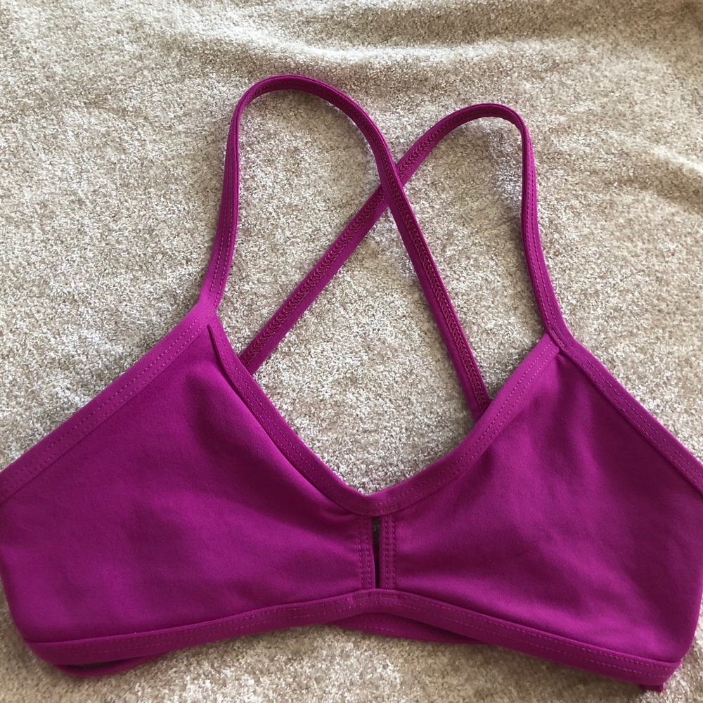 Jolyn french mulberry vent top